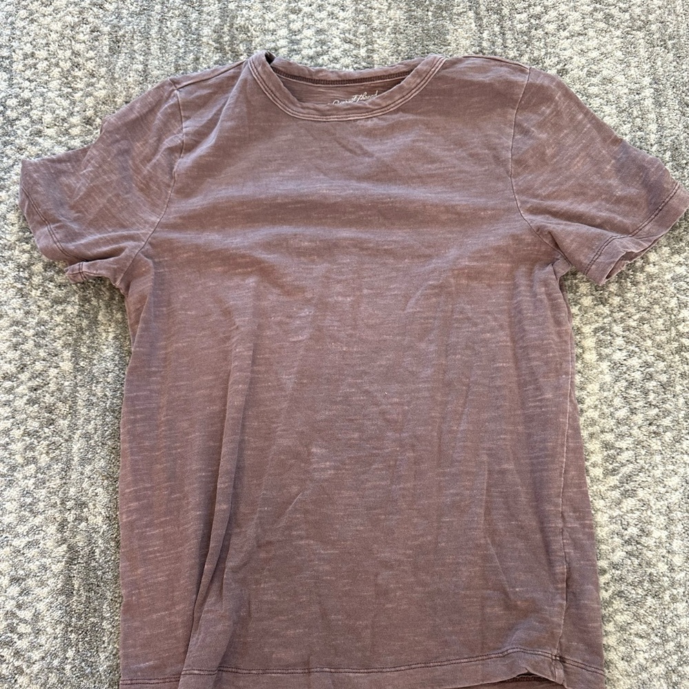 Brown/Purple Short Sleeve Tee